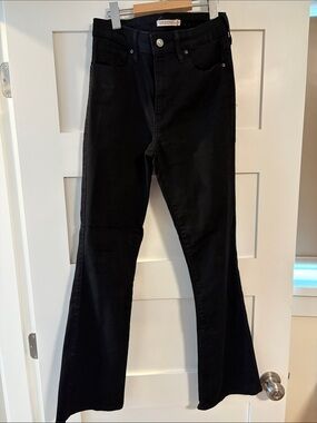 Levi's Black Flared Jeans